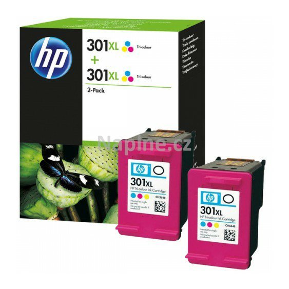 Originální cartridge HP set No. 301XL (D8J46AE) - 2x color_1