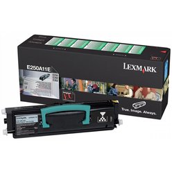 Toner Lexmark E250A11E originální černý