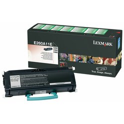 Toner Lexmark E260A11E originální černý