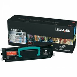 Toner Lexmark E352H21E originální černý