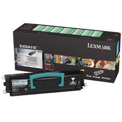Toner Lexmark E450A11E originální černý