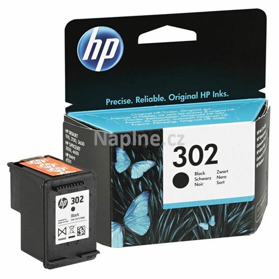 Originální cartridge HP No.302 - F6U66A black_1