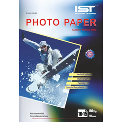 Jednostranný lesklý fotopapír IST 180g/m2 10x15 cm 10 listů