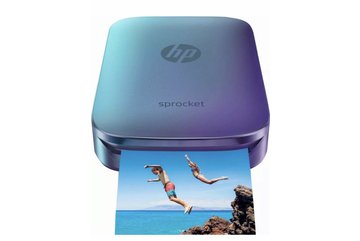 HP Sprocket Photo Printer blue