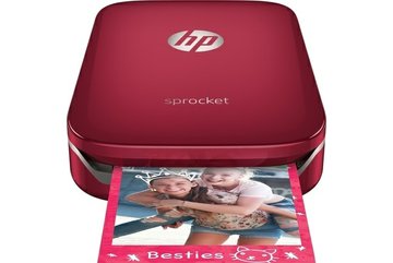 HP Sprocket Photo Printer red