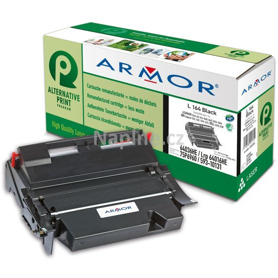 Kompatibilní toner ARMOR pro tiskárny Lexmark - černý 64036HE _1