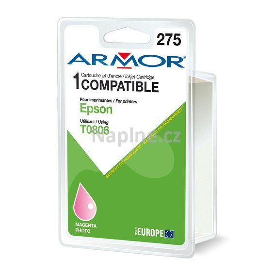 Kompatibilní cartridge pro tiskárny EPSON označení T080640 - photo magenta._1