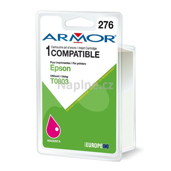Kompatibilní cartridge pro tiskárny EPSON označení T080340 - magenta._1