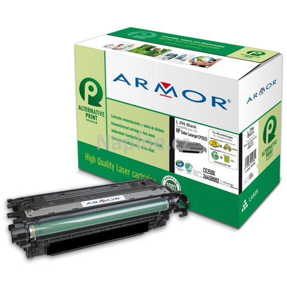 ARMOR kompatibilní toner pro tiskárny HP označení CE250X - high capacity black._1