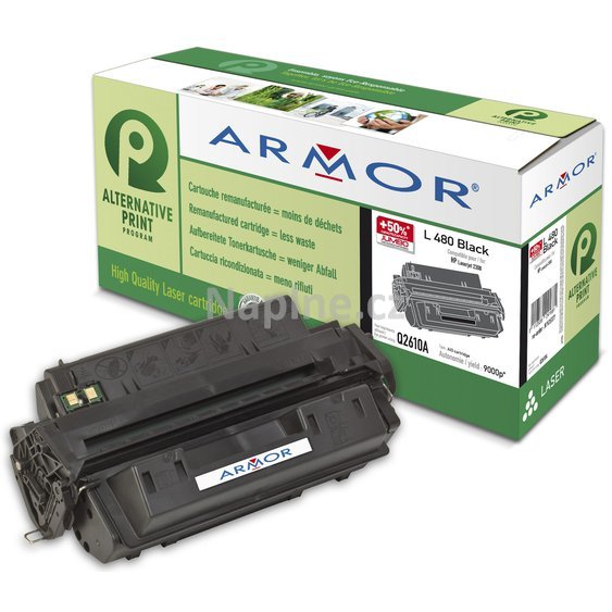 ARMOR kompatibilní toner pro tiskárny HP označení Q2610A JUMBO - zvětšená kapacita._1