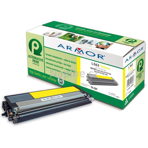 Armor kompatibilní toner s BROTHER označení TN-320Y - yellow._1