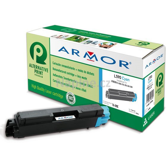 Armor kompatibilní toner s Kyocera označení TK-590C - cyan_1