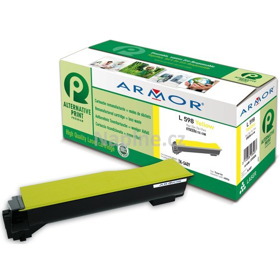 Armor kompatibilní toner s KYOCERA označení TK-540Y - yellow._1