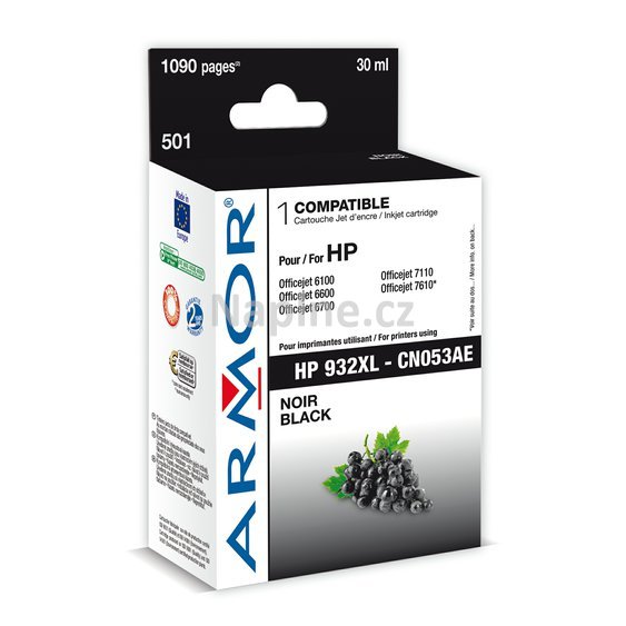 Kompatibilní inkoustová cartridge s HP označení CN053AE ( 932XL ) - black_1