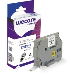 Páska Brother TZE-211 ( TZE211 ) Black/White 6mm x 8m kompatibilní WECARE
