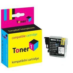 Cartridge Brother LC-1100BK - LC1100BK kompatibilní černá Toner1