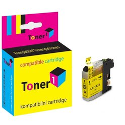 Cartridge Brother LC-123Y - LC123Y kompatibilní žlutá Toner1
