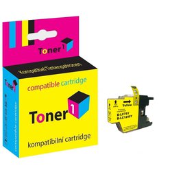 Cartridge Brother LC-1240Y - LC1240Y kompatibilní žlutá Toner1