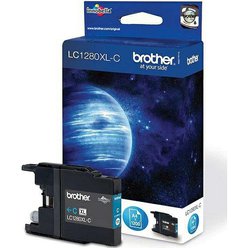 Cartridge Brother LC-1280XLC - LC1280XLC originální azurová