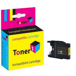 Cartridge Brother LC-1280XLY - LC1280XLY kompatibilní žlutá Toner1