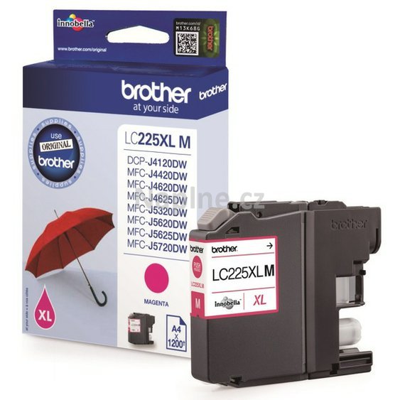 Originální cartridge Brother LC225XLM - magenta_1