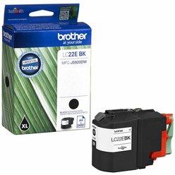 Cartridge Brother LC-22EBK - LC22EBK originální černá