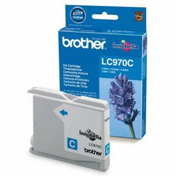 Cartridge Brother LC-970C - LC970C originální azurová