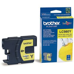 Cartridge Brother LC-980Y - LC980Y originální žlutá