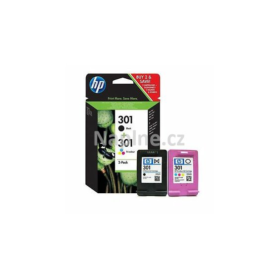 HP 301 black+color_1