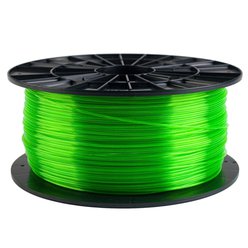 3D tisková struna PETG transparentní zelená 1,75 mm 1 Kg