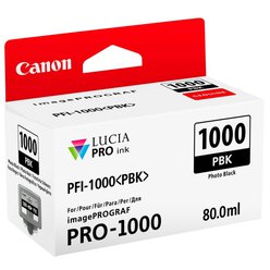 Cartridge Canon PFI-1000PBK - PFI1000PBK originální foto černá