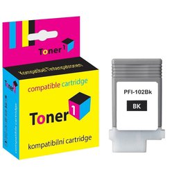 Cartridge Canon PFI-102BK - 0895B001 kompatibilní černá Toner1