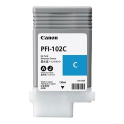 Cartridge Canon PFI-102C - 0896B001 originální azurová
