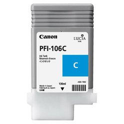 Cartridge Canon PFI-106C - 6622B001 originální azurová