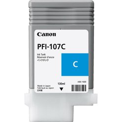 Cartridge Canon PFI-107C - 6706B001 originální azurová