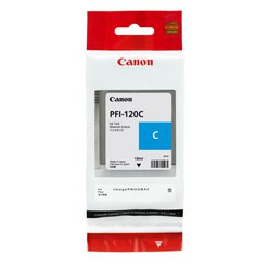 Cartridge Canon PFI-120C - PFI120C originální azurová
