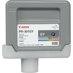 Cartridge Canon PFI-301GY - PFI301GY originální šedá