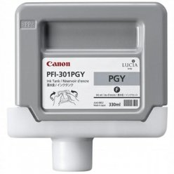 Cartridge Canon PFI-301GY - PFI301GY originální foto šedá