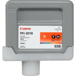 Cartridge Canon PFI-301R - PFI301R originální červená