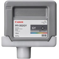 Cartridge Canon PFI-302GY - 2217B001 originální šedá