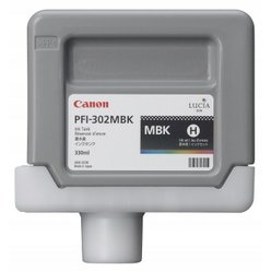 Cartridge Canon PFI-302MBK - 2215B001 originální matná černá