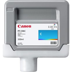 Cartridge Canon PFI-306C - 6658B001 originální azurová