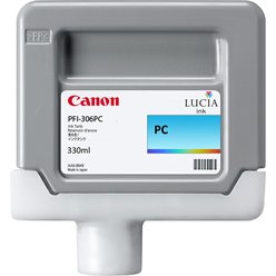 Cartridge Canon PFI-306PC - 6661B001 originální foto azurová