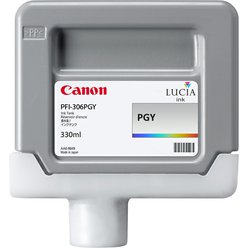 Cartridge Canon PFI-306PGY - 6667B001 originální foto šedá