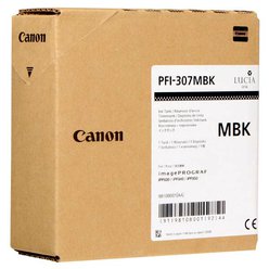 Cartridge Canon PFI-307MBK - 9810B001 originální matná černá