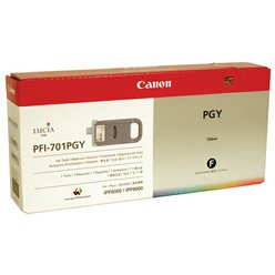 Cartridge Canon PFI-701PGY - PFI701PGY originální foto šedá
