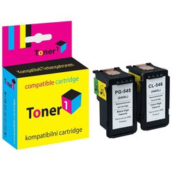 Sada Canon PG-545XL + CL-546XL kompatibilní Toner1 černá + barevná