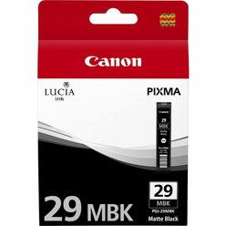 Cartridge Canon PGI-29MBK - PGI29MBK originální matná černá
