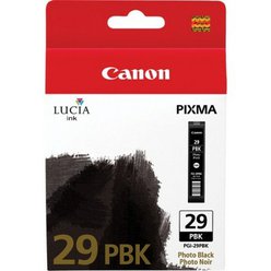 Cartridge Canon PGI-29PBK - PGI29PBK originální foto černá