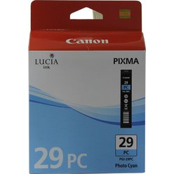 Cartridge Canon PGI-29PC - PGI29PC originální foto azurová